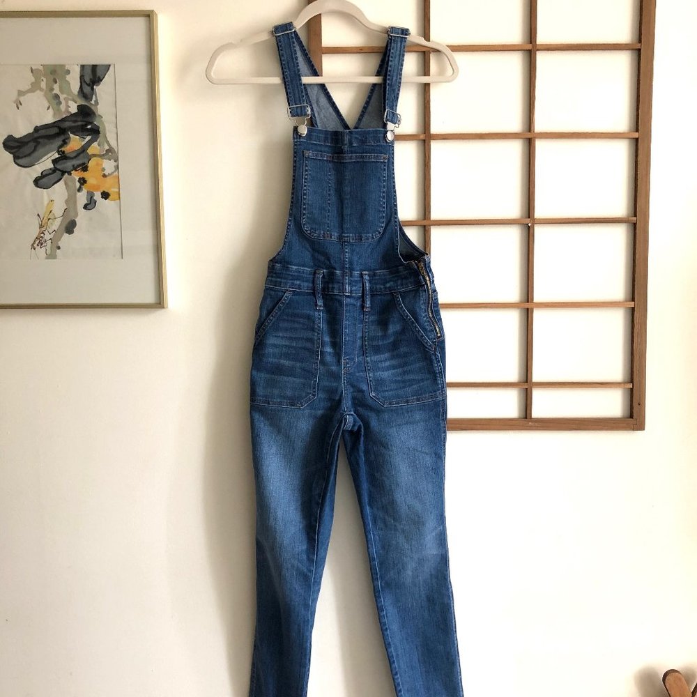 Skinny Overalls in Jansing Wash